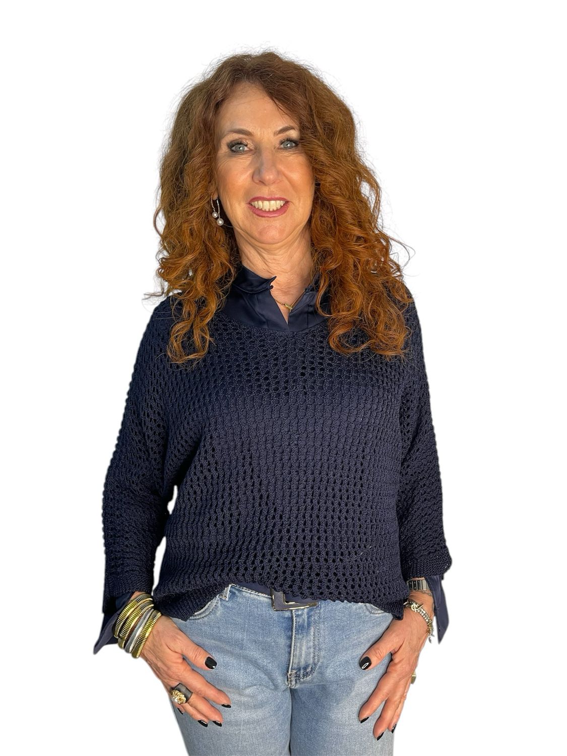 Maglia Federica traforata