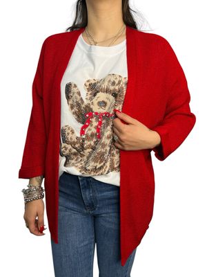 Cardigan aperto