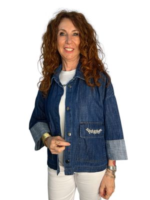 Giacca jeans over