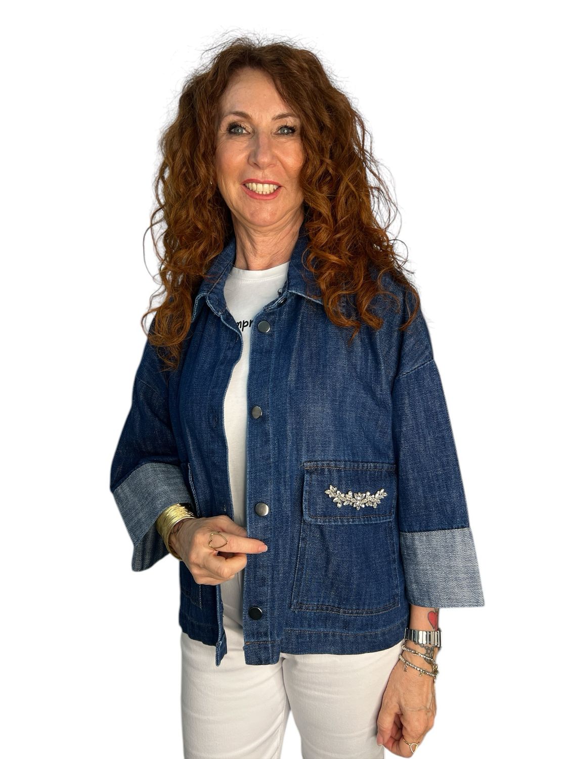 Giacca jeans over