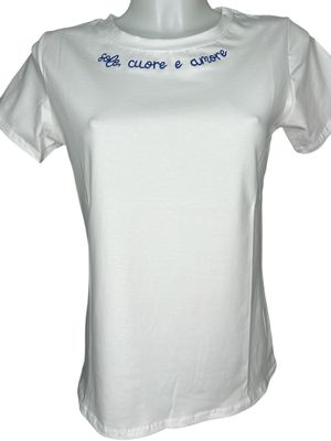 T-shirt sole,cuore,amore