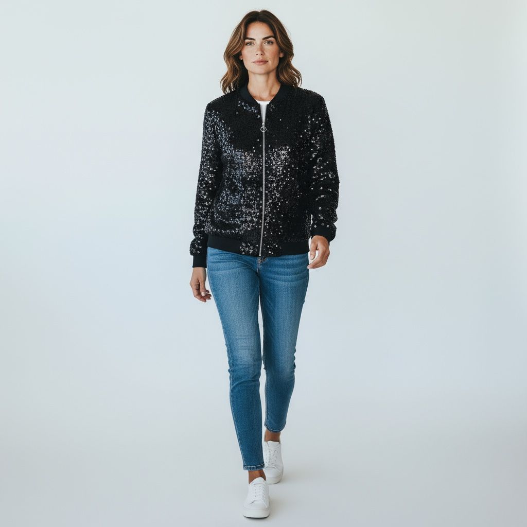Bomber paillettes