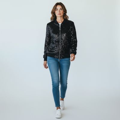 Bomber paillettes