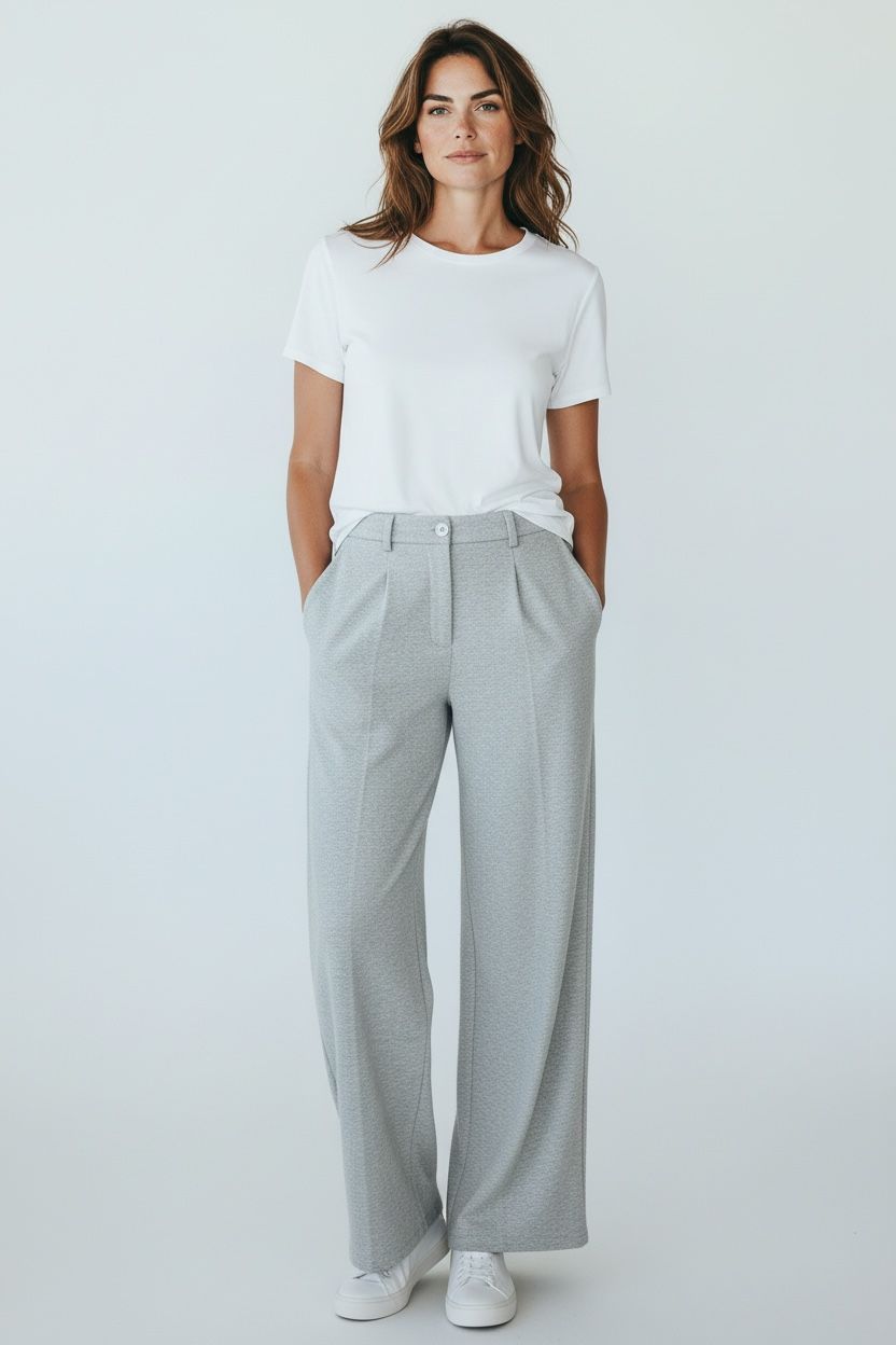 Pantalone flan palazzo