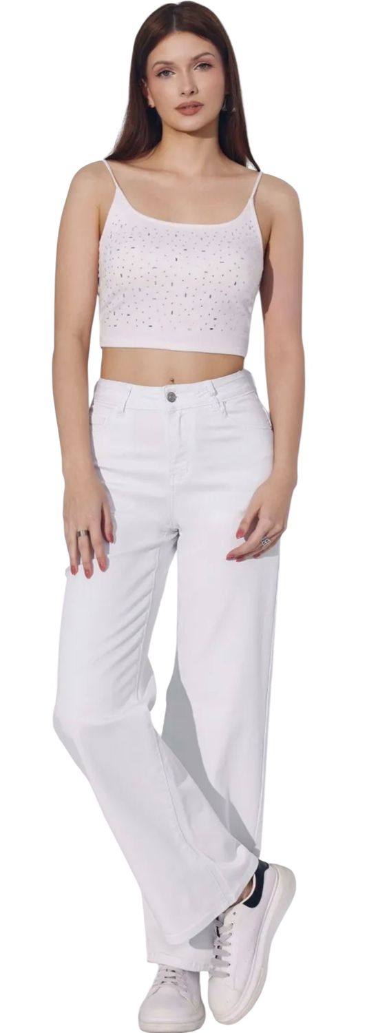 Jeans semi palazzo Jeans semi palazzo