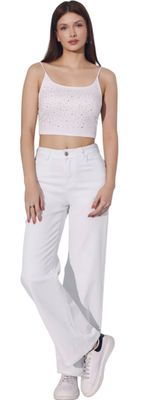 Jeans semi palazzo Jeans semi palazzo