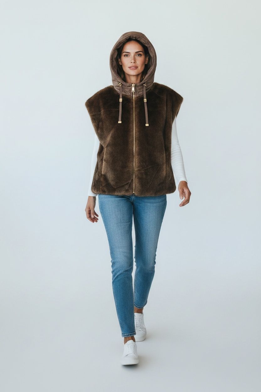 Gilet Pelliccia Gilet Pelliccia