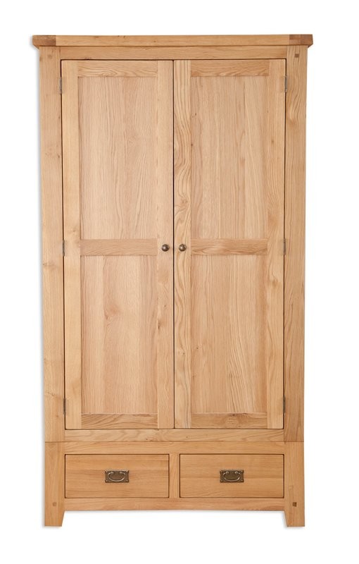 Melbourne Natural 2 Door Wardrobe