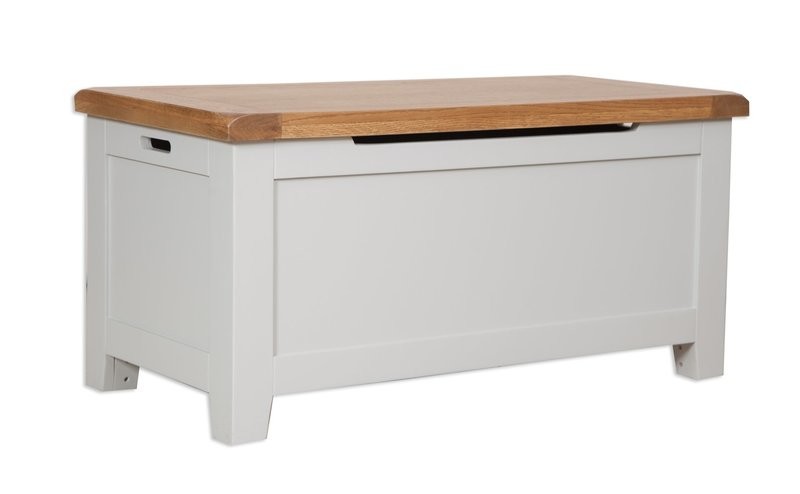 Melbourne French Grey Blanket Box