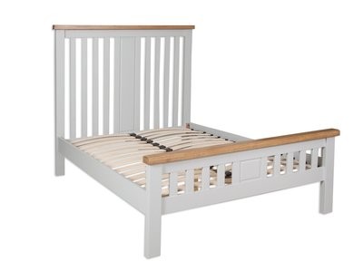 Melbourne French Grey Double Bedframe