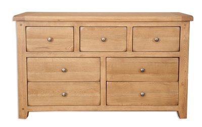 Melbourne Country 7 drawer Wide Chest