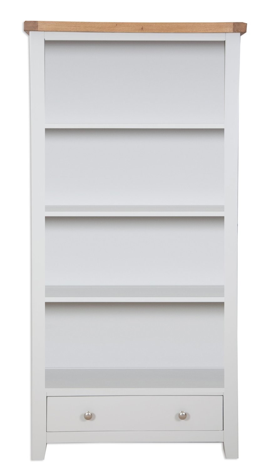 French Grey Large Bookcase