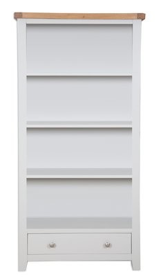French Grey Large Bookcase