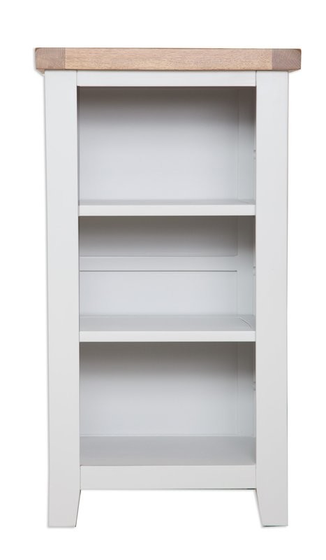 French Grey Small Bookcase/ DVD Rack