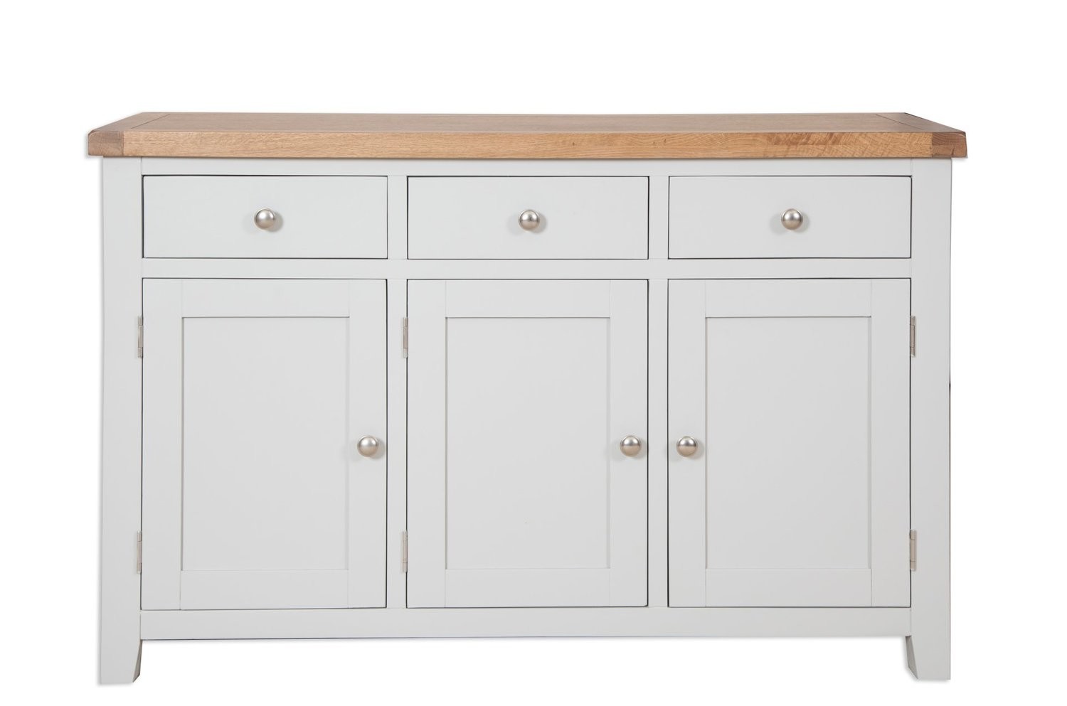 French Grey 3 Door Sideboard