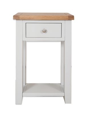 French Grey 1 Drawer Console Table