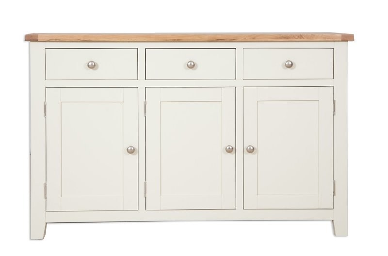 Ivory 3 Door Sideboard
