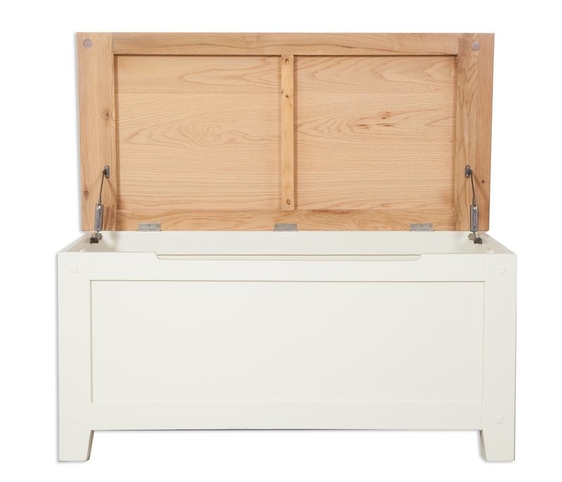 Ivory Blanket Box