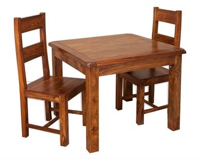 Vellar Living 90x90 cm Dining Set With 2 Chairs