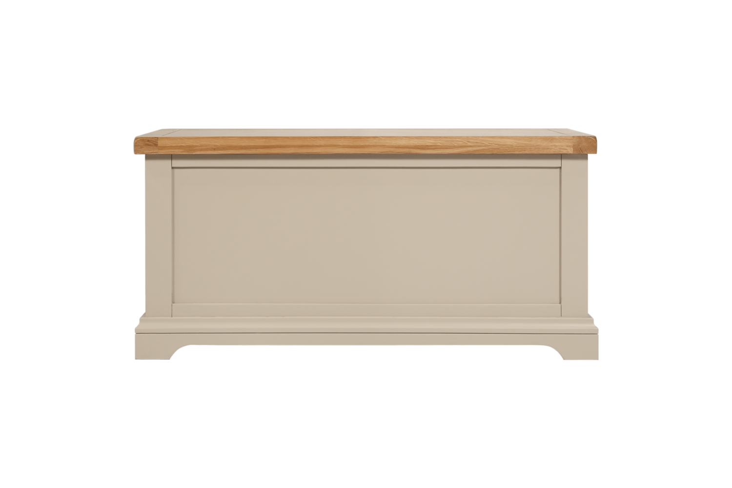 Truffle Painted Blanket Box With Slow Close Lid