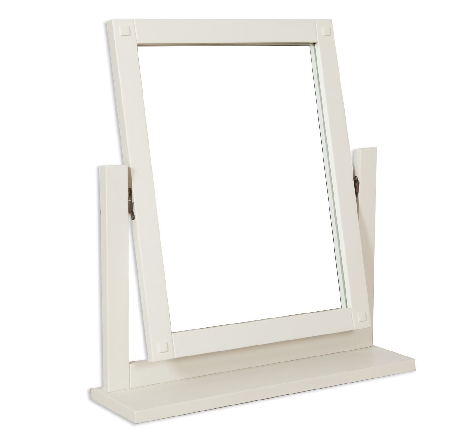 Truffle Painted Mirror For Dressing Table