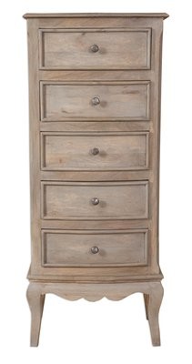 Bordeaux Bedroom 5 drawer Tall Chest