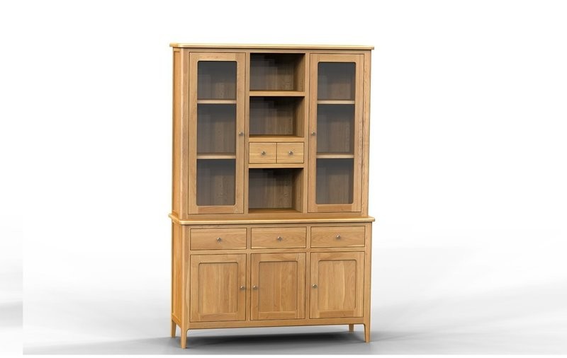 Nordic 3 Door Sideboard & Buffet Hutch