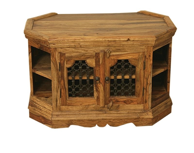 Jali Octagonal TV Cabinet