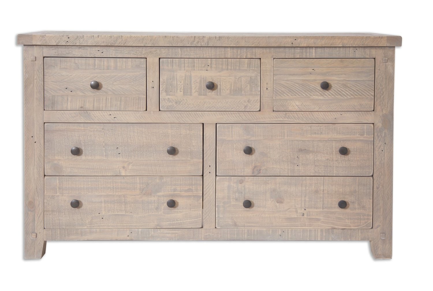 Melbourne Recycled 7 Drawer Wide Chest