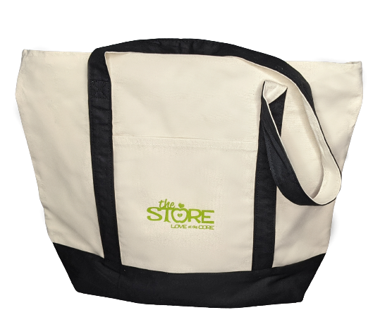 The Store Large Canvas Tote Bag