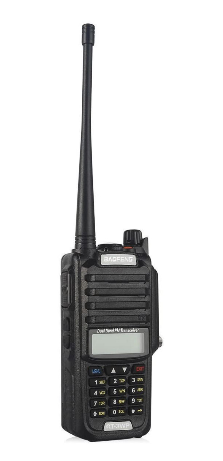 5 Watt Waterproof VHF/UHF Programmable Handheld