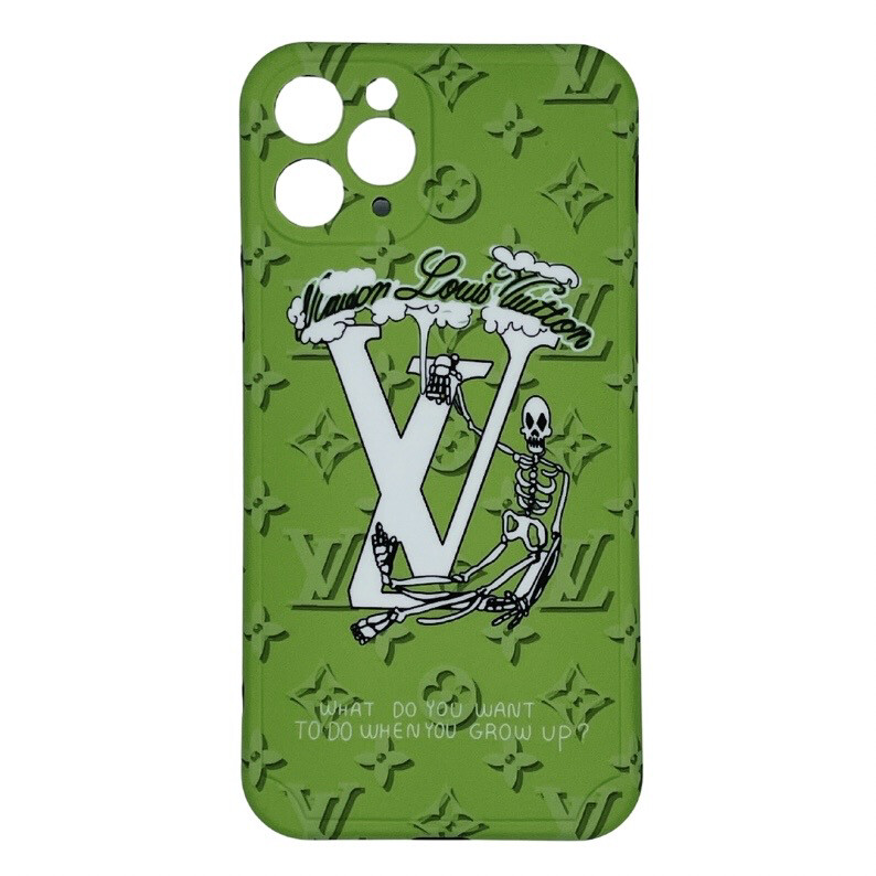 Green Smoking Skeleton 