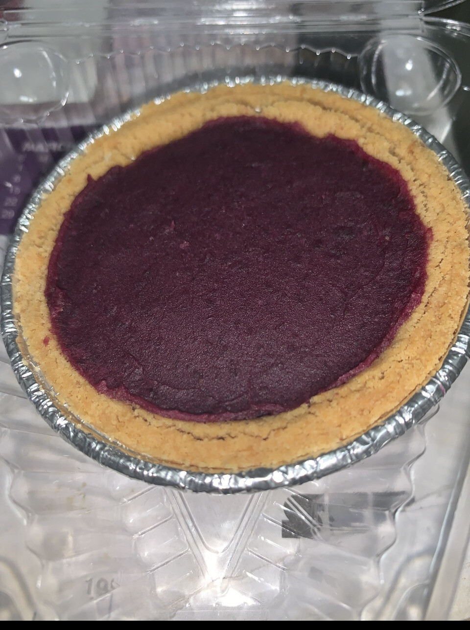 Purple Sweet Potato Pie