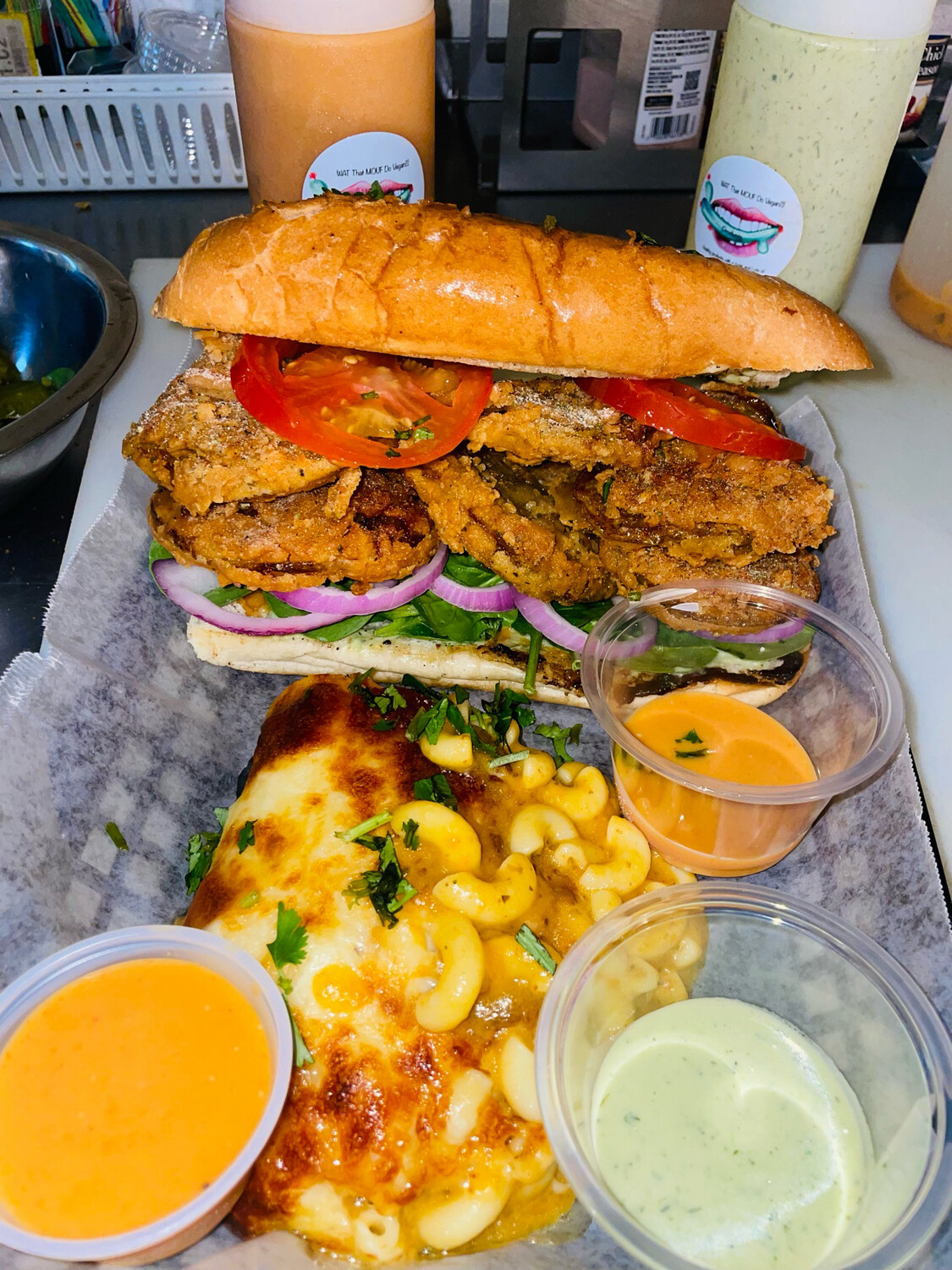 Bernice Fried Green Tomato Sandwich