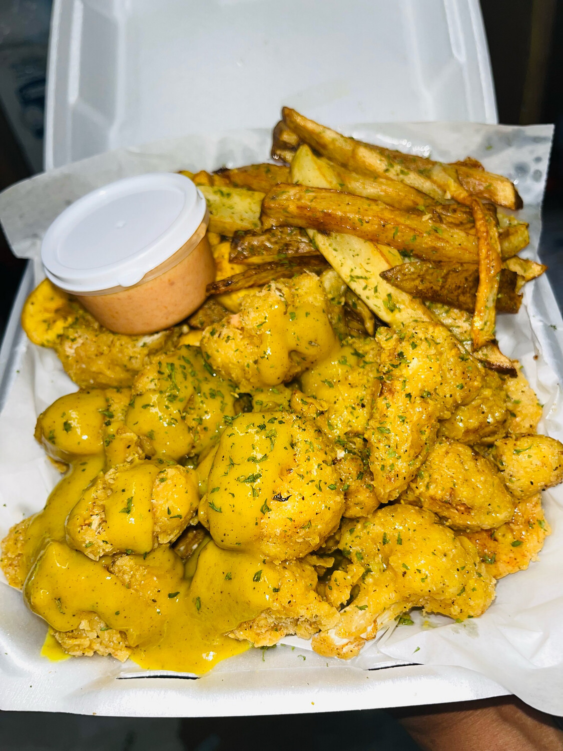 20 Piece Cauli w Homestyle Fries