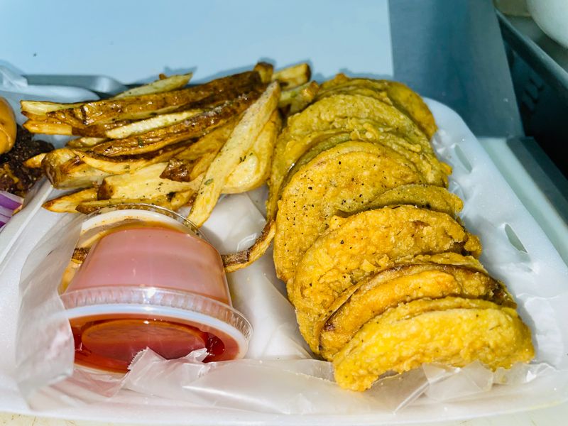 Gluten Free Fried Green Tomatoe
