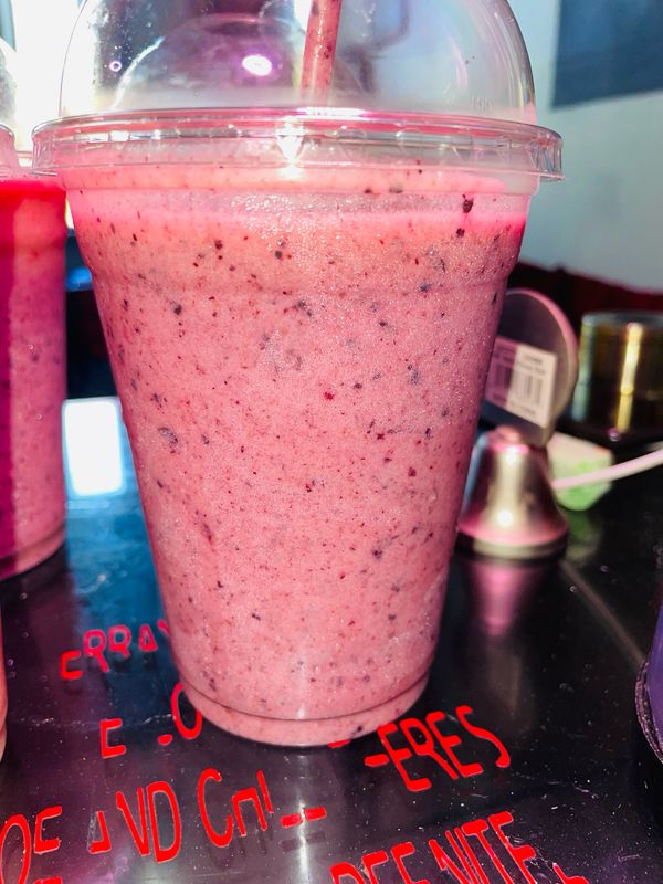 Seamoss Strawberry Banana Smoothie Seamoss Strawberry Banana Smoothie