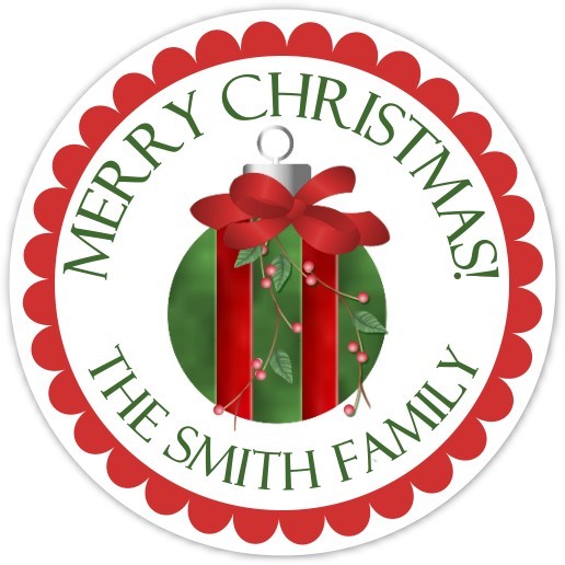 Lovely Christmas Ornament Stickers 317-sticker