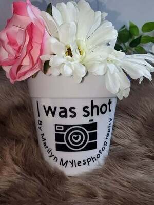 I WAS SHOT BY FLOWER POT