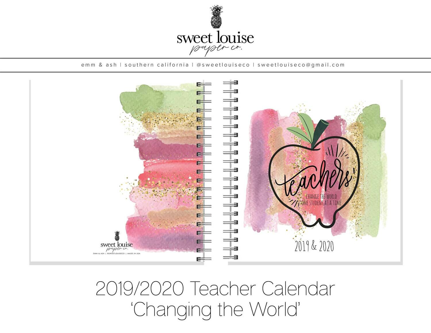 Changing the World TEACHER Cal