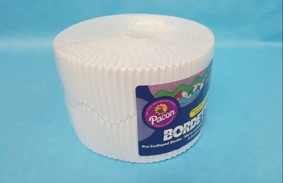 Bordette, White