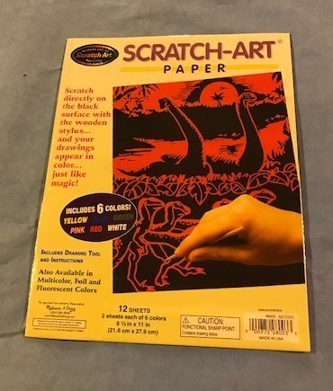 Scratch, Art, Black