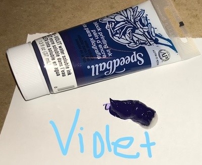 Ink-Block Printing, Viole