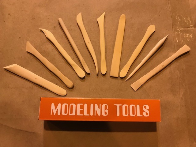 Clay Tools, 10/set