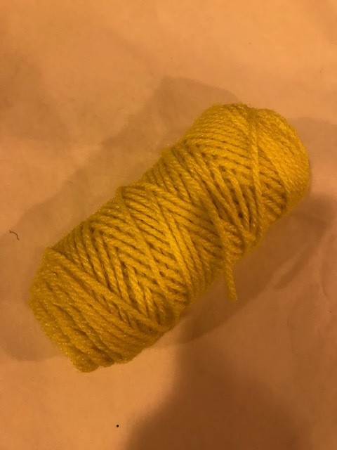 Yarn, Rug, Yellow
