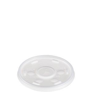 Lid, 10 oz CLEAR SLOTTED