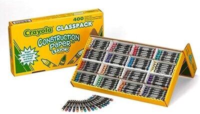 Crayons, Construction Pap