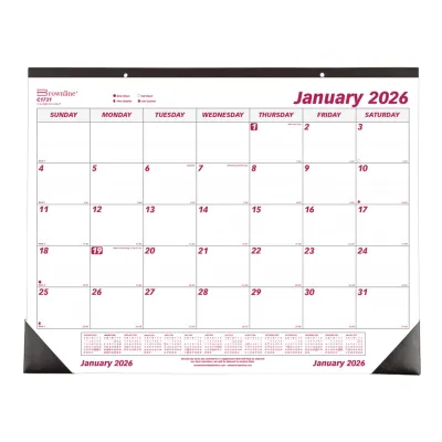 Calendar, Desk Pad
