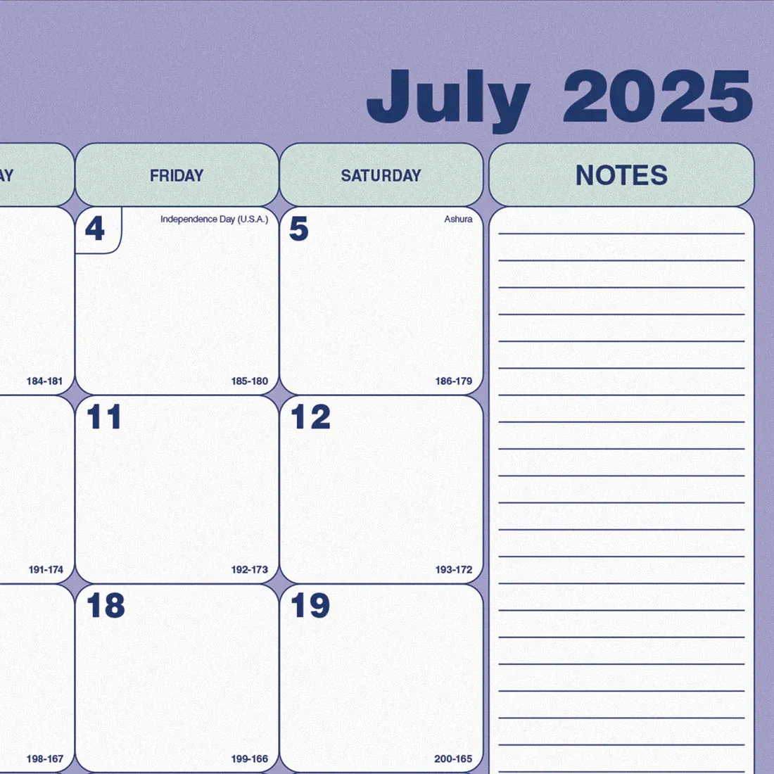 Calendar, Desk Pad,JUL-JU