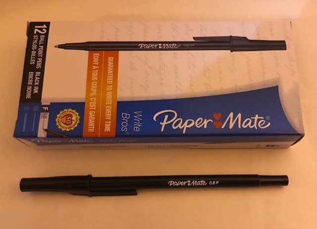 Pen, Black, Fine Ball Poi